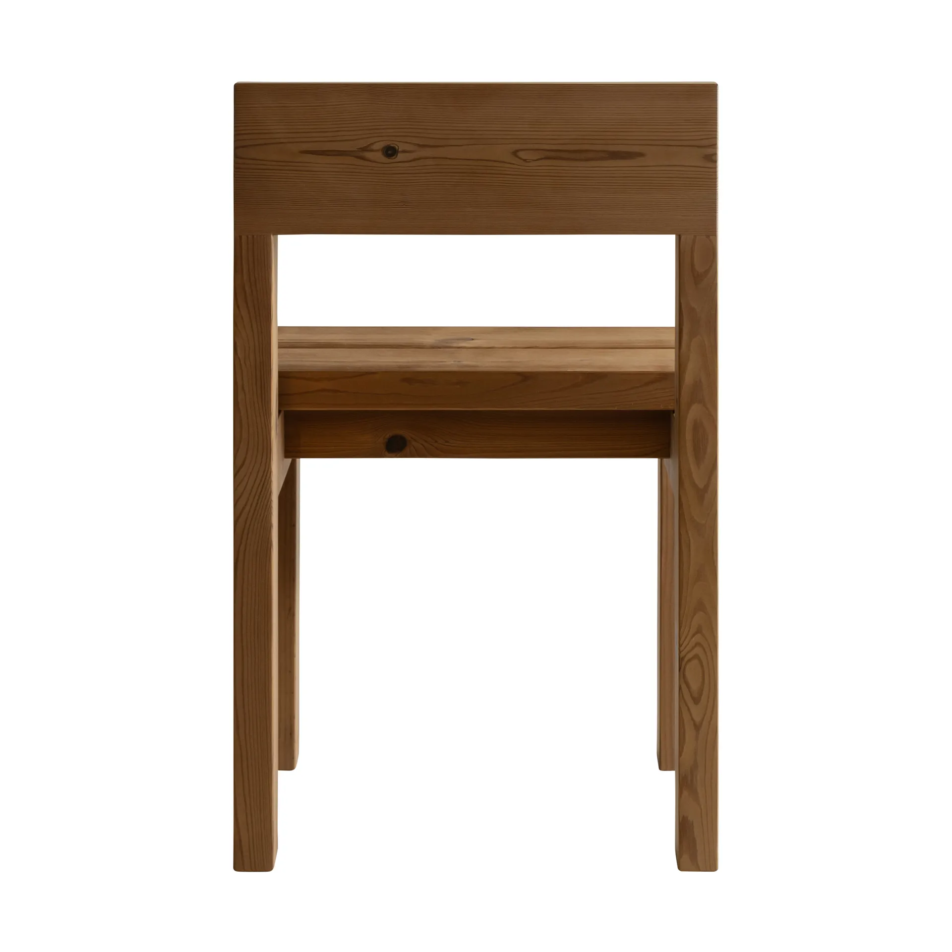 Krzesło 013 Osa Outdoor Dining Chair, Sosna olejowana i woskowana, matowe Vaarnii