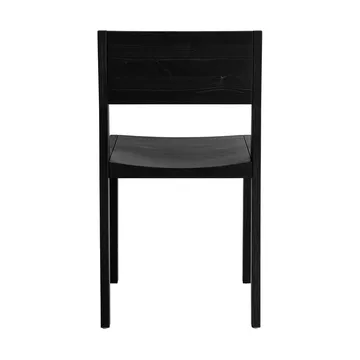 Krzesło 016 Maasto Dining Chair - Sosna bejcowana na czarno - Vaarnii
