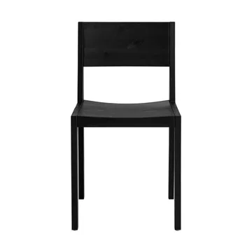 Krzesło 016 Maasto Dining Chair - Sosna bejcowana na czarno - Vaarnii