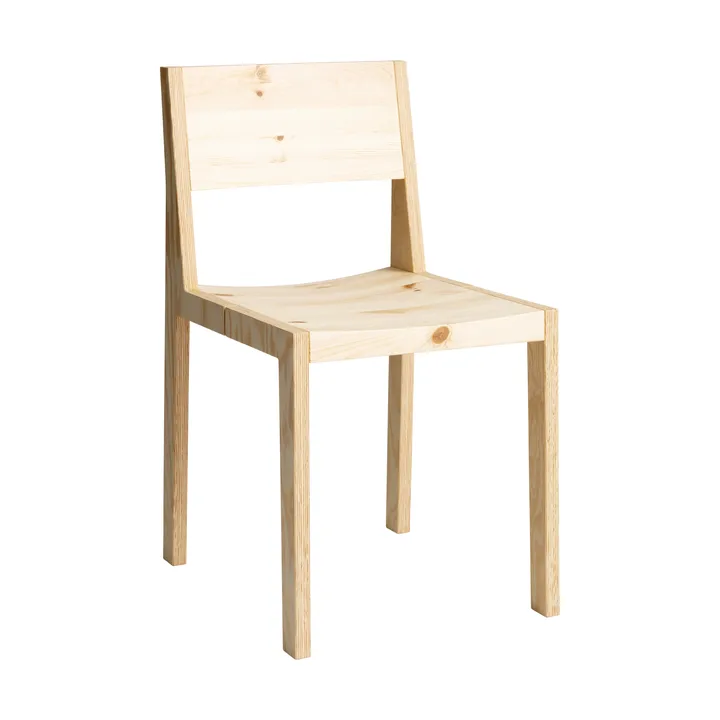 Krzesło 016 Maasto Dining Chair - Sosna olejowana i woskowana, matowe - Vaarnii