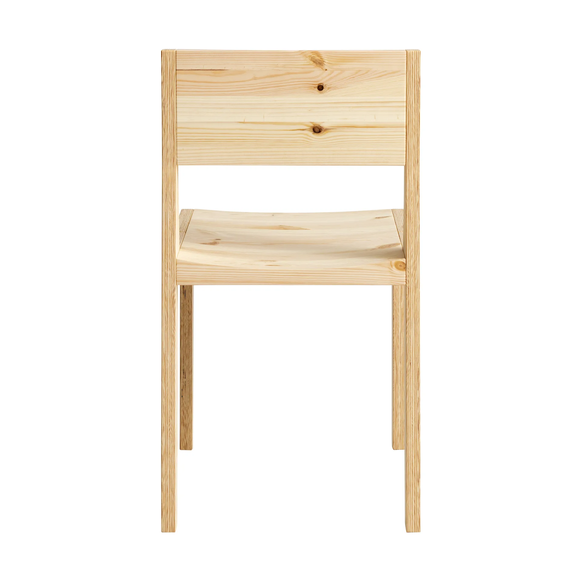 Krzesło 016 Maasto Dining Chair, Sosna olejowana i woskowana, matowe Vaarnii