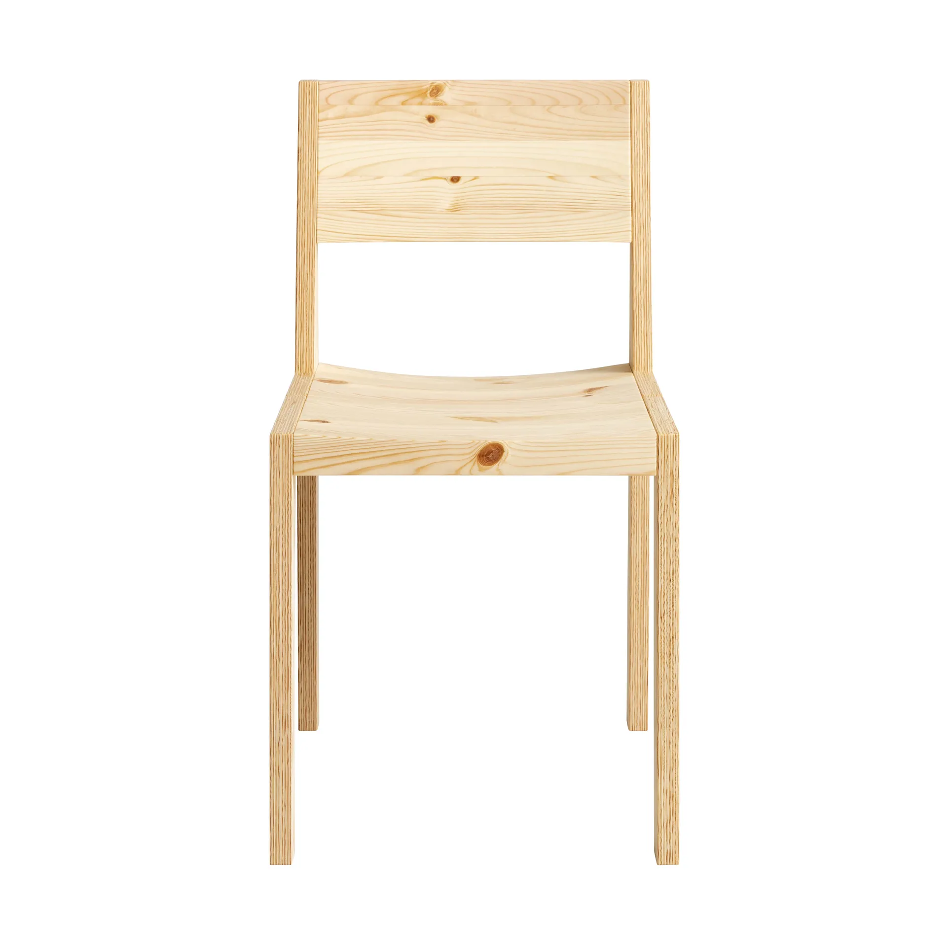 Krzesło 016 Maasto Dining Chair, Sosna olejowana i woskowana, matowe Vaarnii