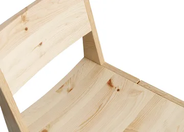 Krzesło 016 Maasto Dining Chair - Sosna olejowana i woskowana, matowe - Vaarnii