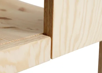 Krzesło z podłokietnikami 016 Maasto Dining Armchair - Sosna olejowana i woskowana, matowe - Vaarnii