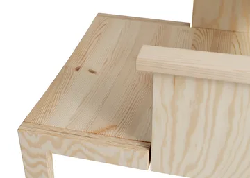 Krzesło z podłokietnikami 016 Maasto Dining Armchair - Sosna olejowana i woskowana, matowe - Vaarnii