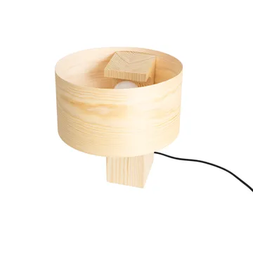 Lampa stołowa 018 Hoop Table Lamp - Sosna olejowana i woskowana, matowe, 34 cm - Vaarnii