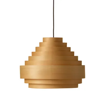 Lampa wisząca 1001 Hans Pendant - Sosna olejowana i woskowana, matowe, Ø38 cm - Vaarnii