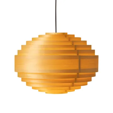 Lampa wisząca 1002 Hans Pendant - Sosna olejowana i woskowana, matowe, Ø46 cm - Vaarnii