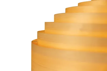 Lampa wisząca 1002 Hans Pendant - Sosna olejowana i woskowana, matowe, Ø46 cm - Vaarnii