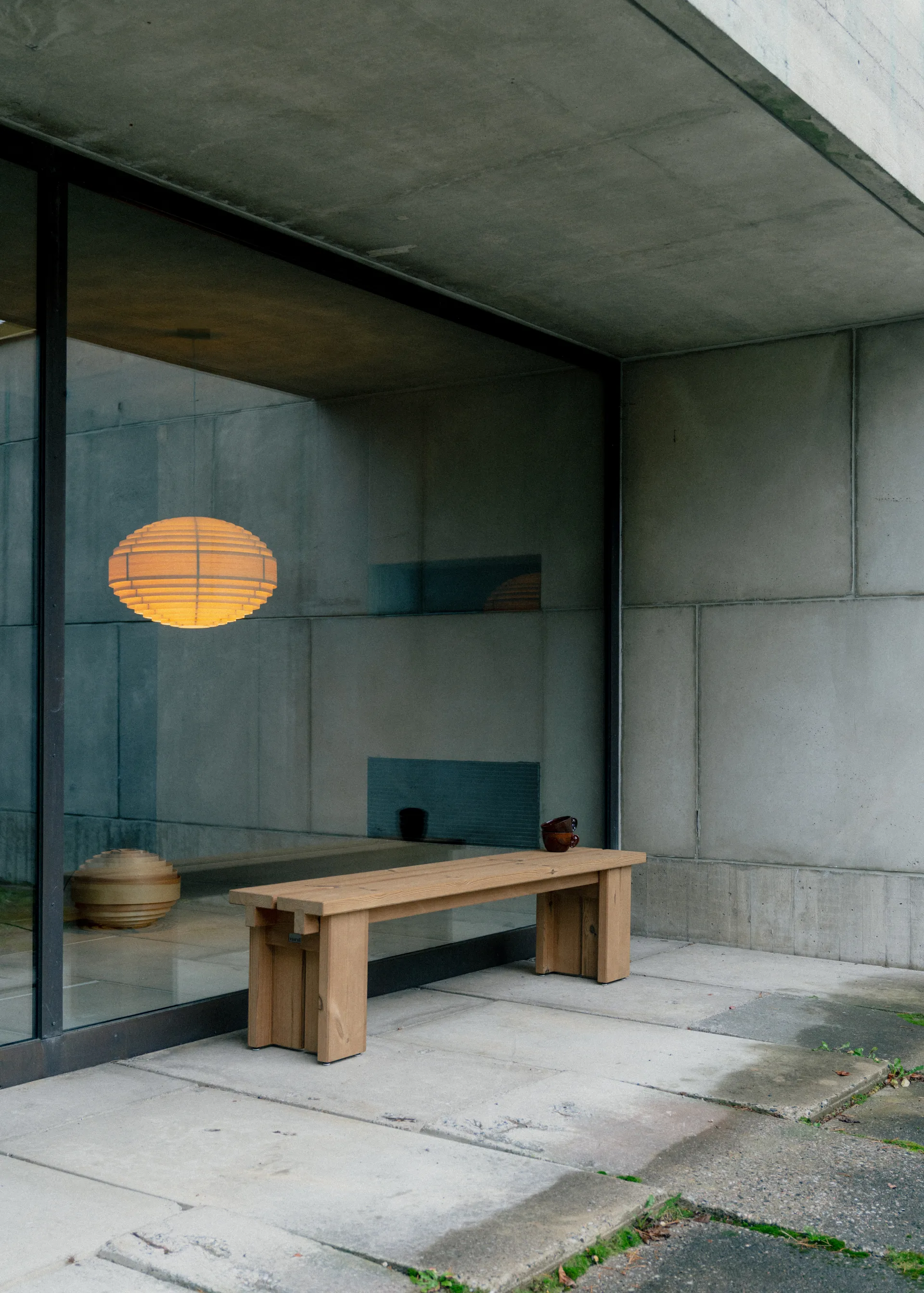 Lampa wisząca 1002 Hans Pendant, Sosna olejowana i woskowana, matowe, Ø46 cm Vaarnii