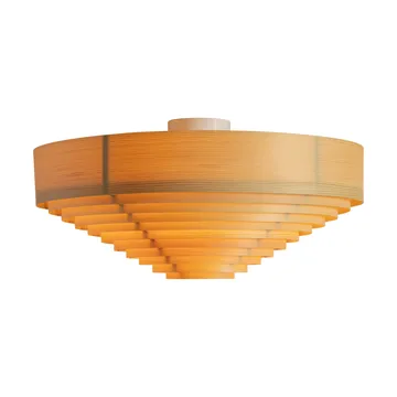 Plafon 1005 Hans Ceiling Light - Sosna olejowana i woskowana, matowe, Ø55 cm - Vaarnii