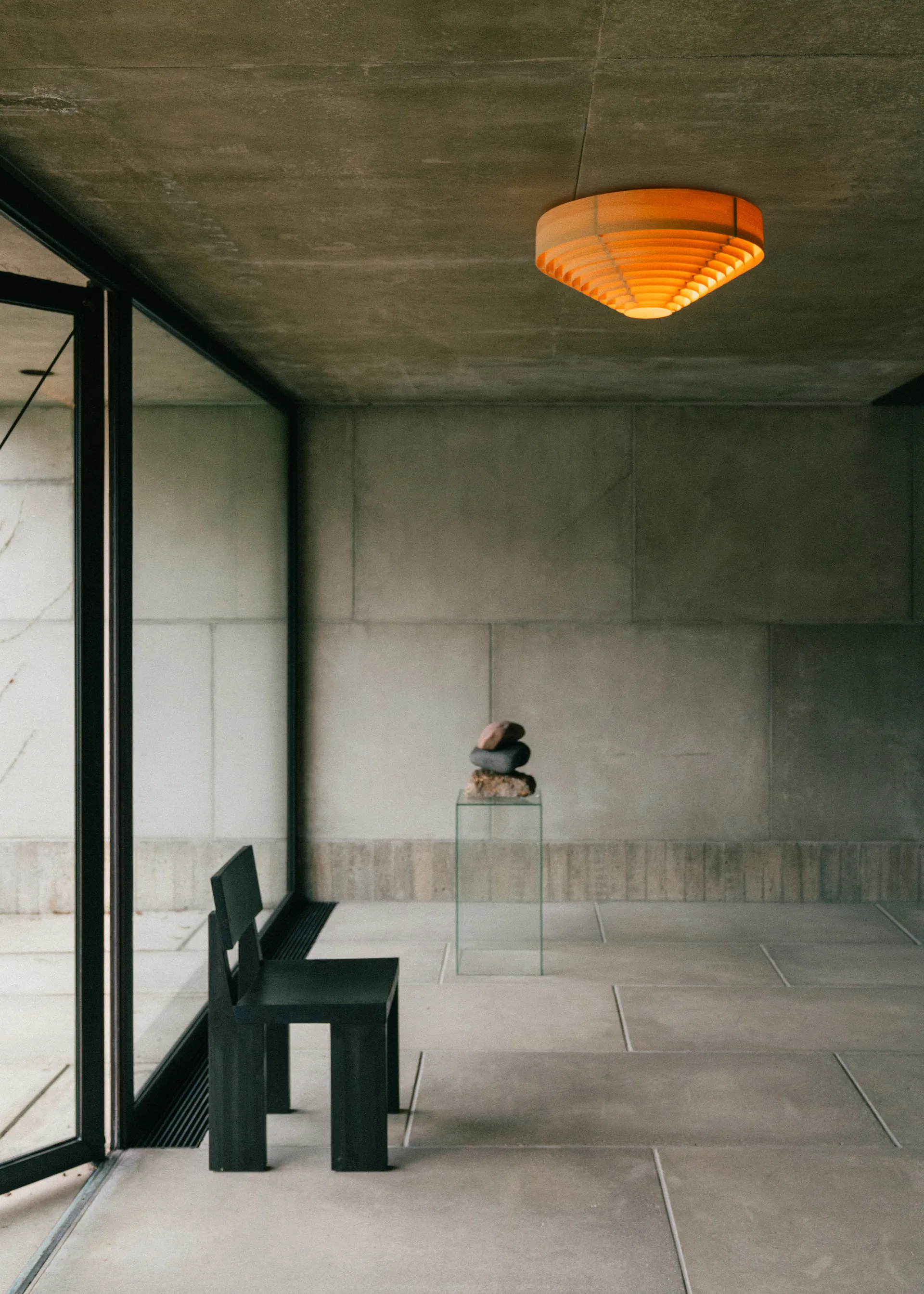 Plafon 1005 Hans Ceiling Light, Sosna olejowana i woskowana, matowe, Ø55 cm Vaarnii