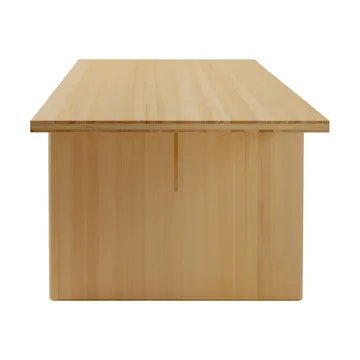 Stół 012 Kolmio Dining Table - Sosna olejowana i woskowana, matowe, 227×95×72 cm - Vaarnii