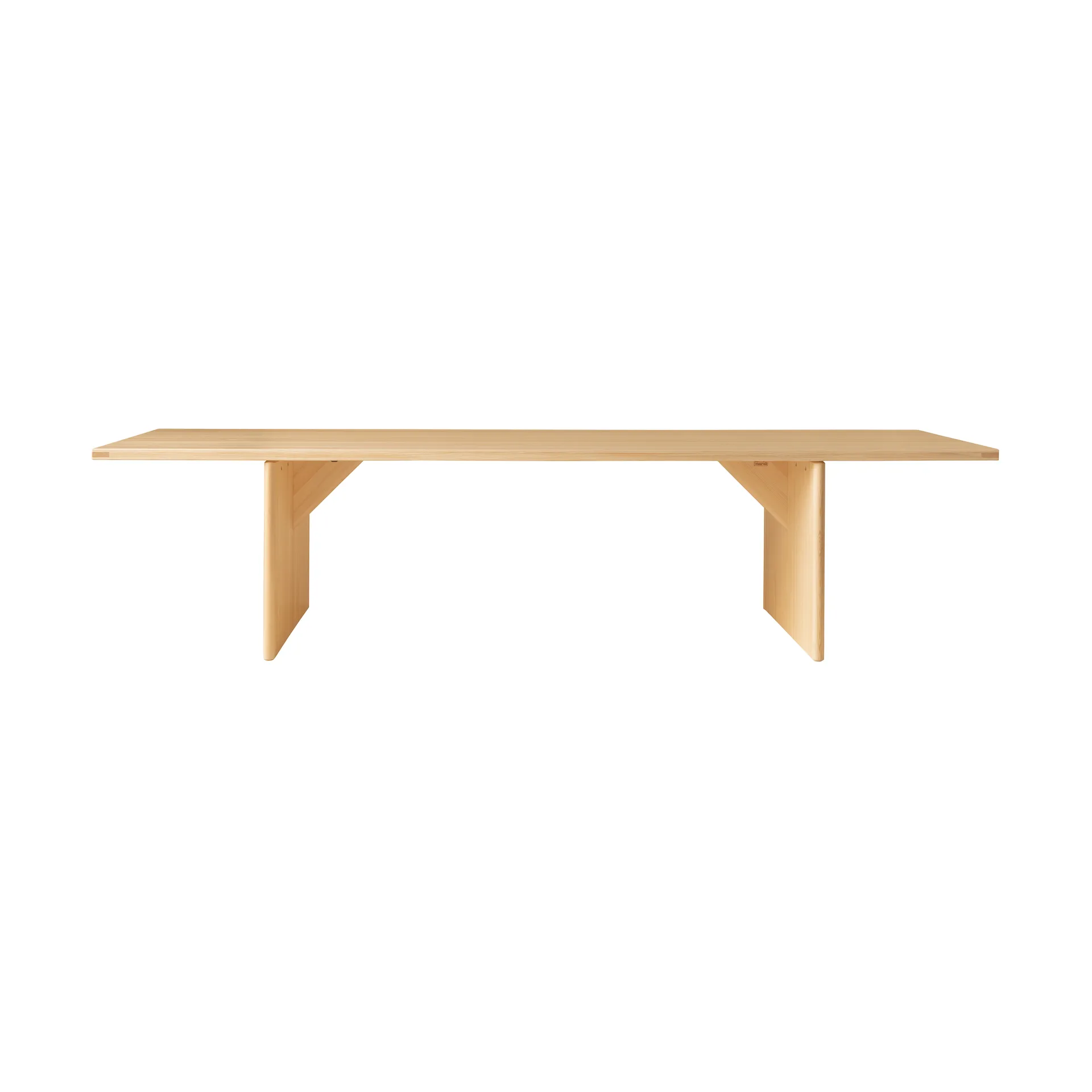 Stół 012 Kolmio Dining Table, Sosna olejowana i woskowana, matowe, 305×99×72 cm Vaarnii