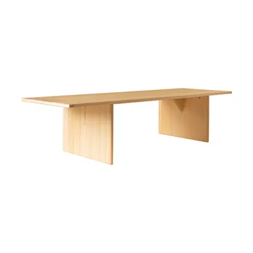 Stół 012 Kolmio Dining Table - Sosna olejowana i woskowana, matowe, 305×99×72 cm - Vaarnii