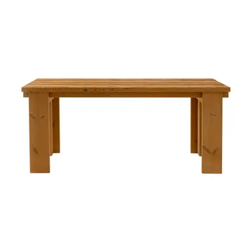 Stół 013 Osa Outdoor Table - Sosna termowana, 182×75×78 cm - Vaarnii