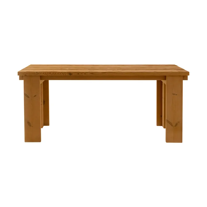 Stół 013 Osa Outdoor Table - Sosna termowana, 182×75×78 cm - Vaarnii