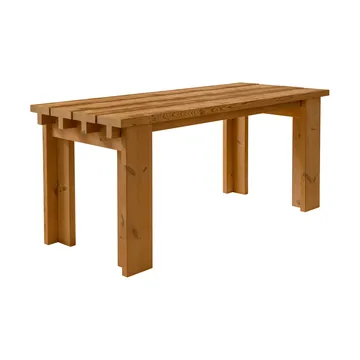 Stół 013 Osa Outdoor Table - Sosna termowana, 182×75×78 cm - Vaarnii