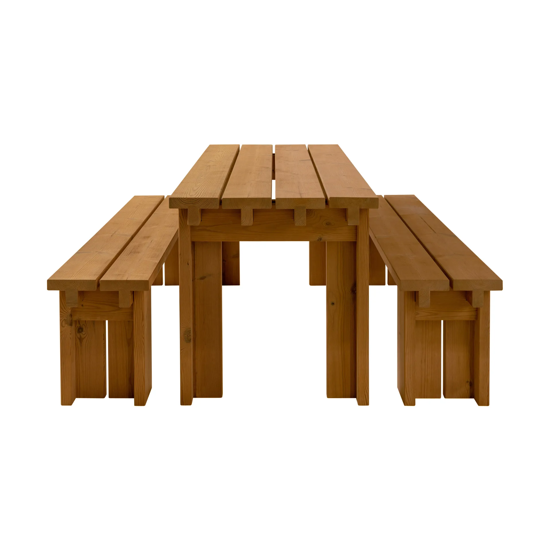 Stół 013 Osa Outdoor Table, Sosna termowana, 182×75×78 cm Vaarnii