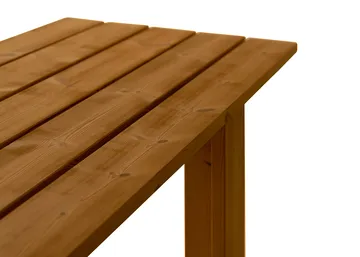 Stół 013 Osa Outdoor Table - Sosna termowana, 182×75×78 cm - Vaarnii
