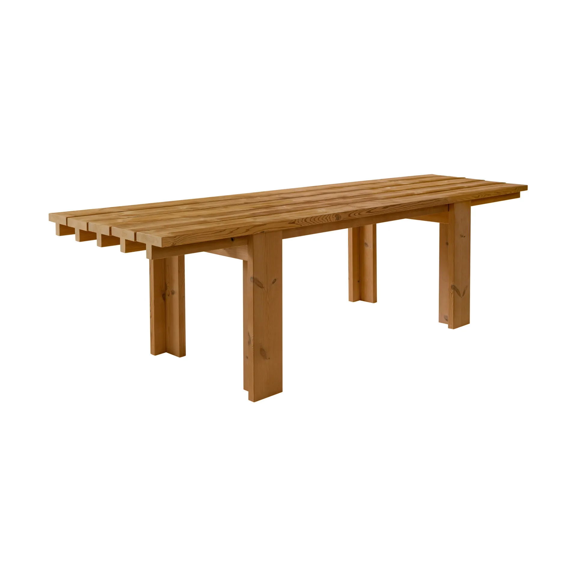 Stół 013 Osa Outdoor Table, Sosna termowana, 270×94×78 cm Vaarnii