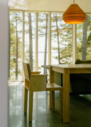 Stół 016 Maasto Table - Sosna olejowana i woskowana, matowe, 200x90x75 cm - Vaarnii