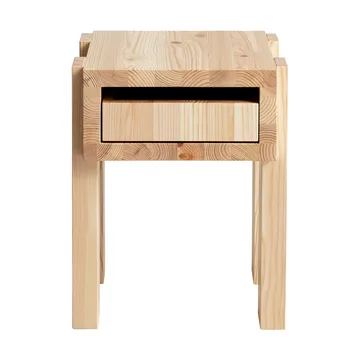 Stolik boczny 003 Stilts Side Table - Sosna olejowana i woskowana, matowe 40×36×45 cm - Vaarnii