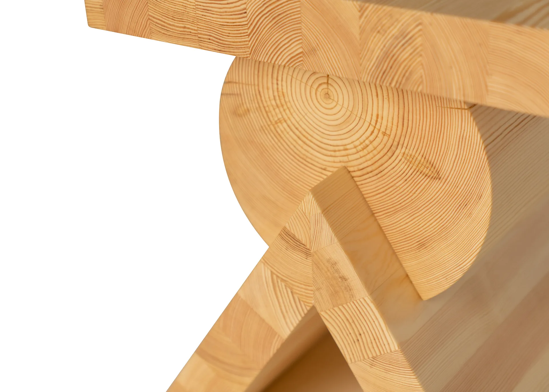 Stolik boczny 006 AA Side Table, Sosna olejowana i woskowana, matowe, 40×40×45 cm Vaarnii