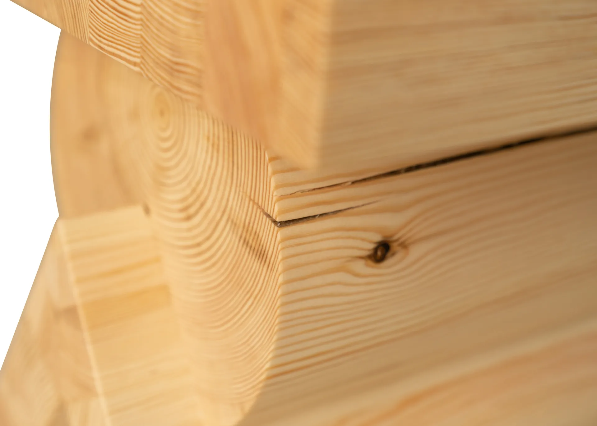 Stolik boczny 006 AA Side Table, Sosna olejowana i woskowana, matowe, 40×40×45 cm Vaarnii