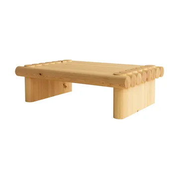 Stolik kawowy 004 Coffee Table - Sosna olejowana i woskowana, matowe, 120×80×35 cm - Vaarnii