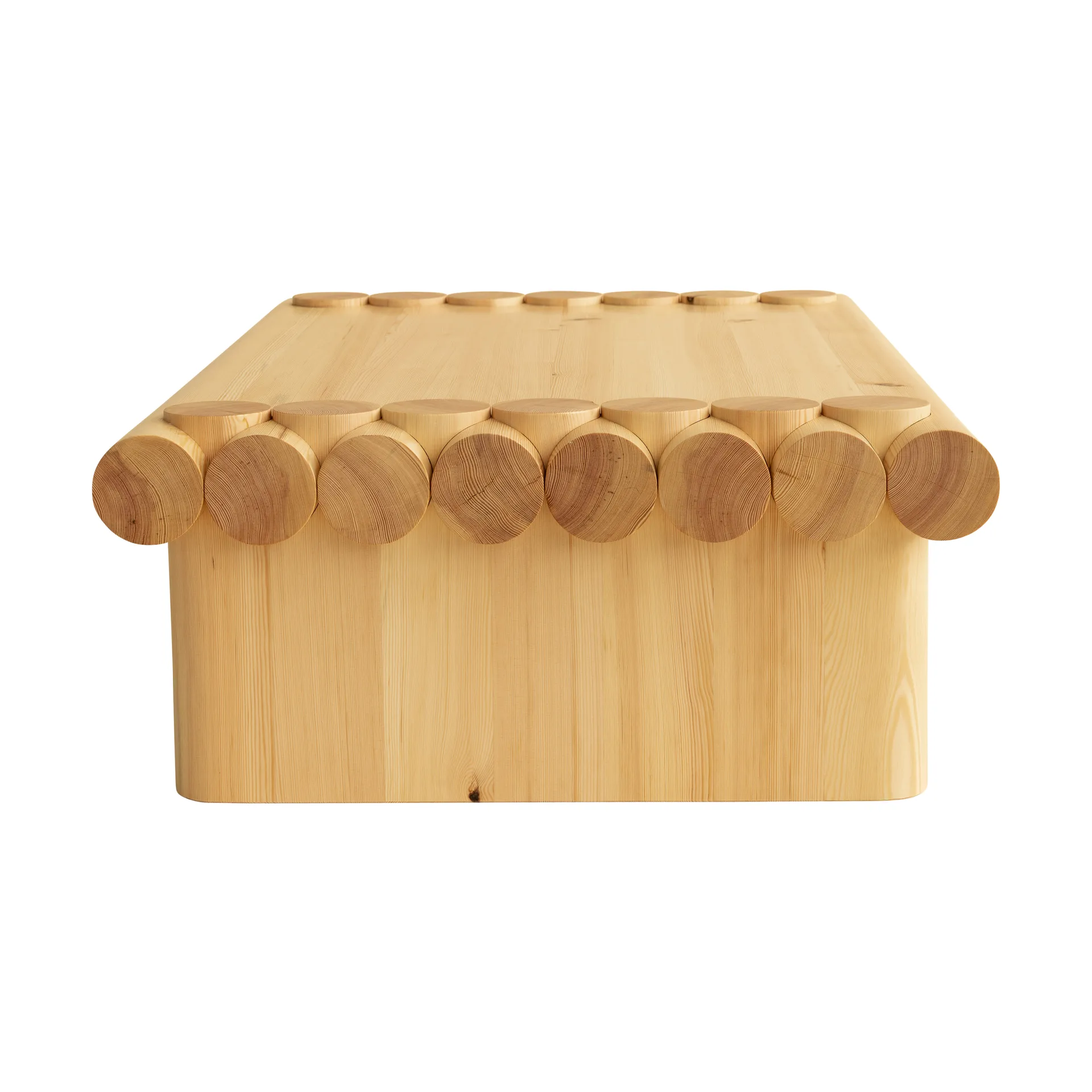 Stolik kawowy 004 Coffee Table, Sosna olejowana i woskowana, matowe, 120×80×35 cm Vaarnii