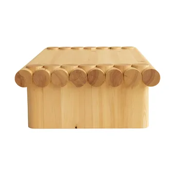 Stolik kawowy 004 Coffee Table - Sosna olejowana i woskowana, matowe, 120×80×35 cm - Vaarnii