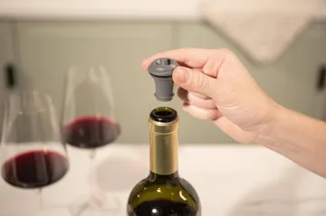 Elektryczna pompka próżniowa do wina Vacuvin Wine Saver - Czarny - Vacuvin