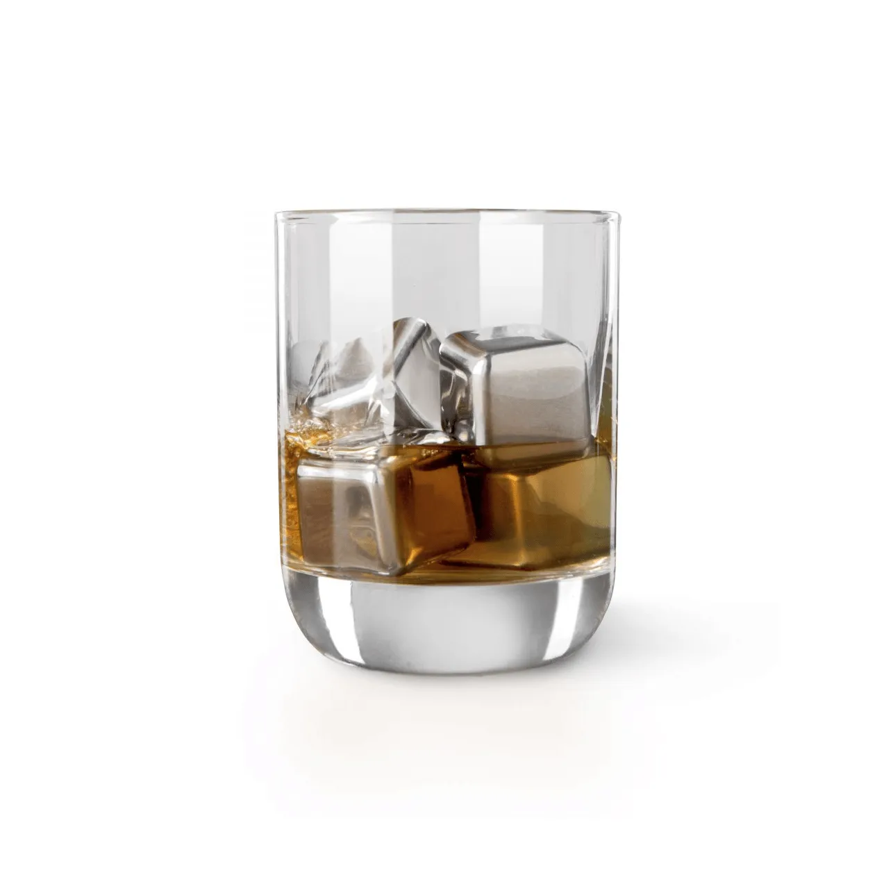 Kamienie do whisky Vacuvin, Stal nierdzewna, 4 szt. Vacuvin