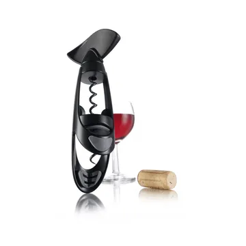Korkociąg obrotowy Vacuvin Twister - Czarny - Vacuvin
