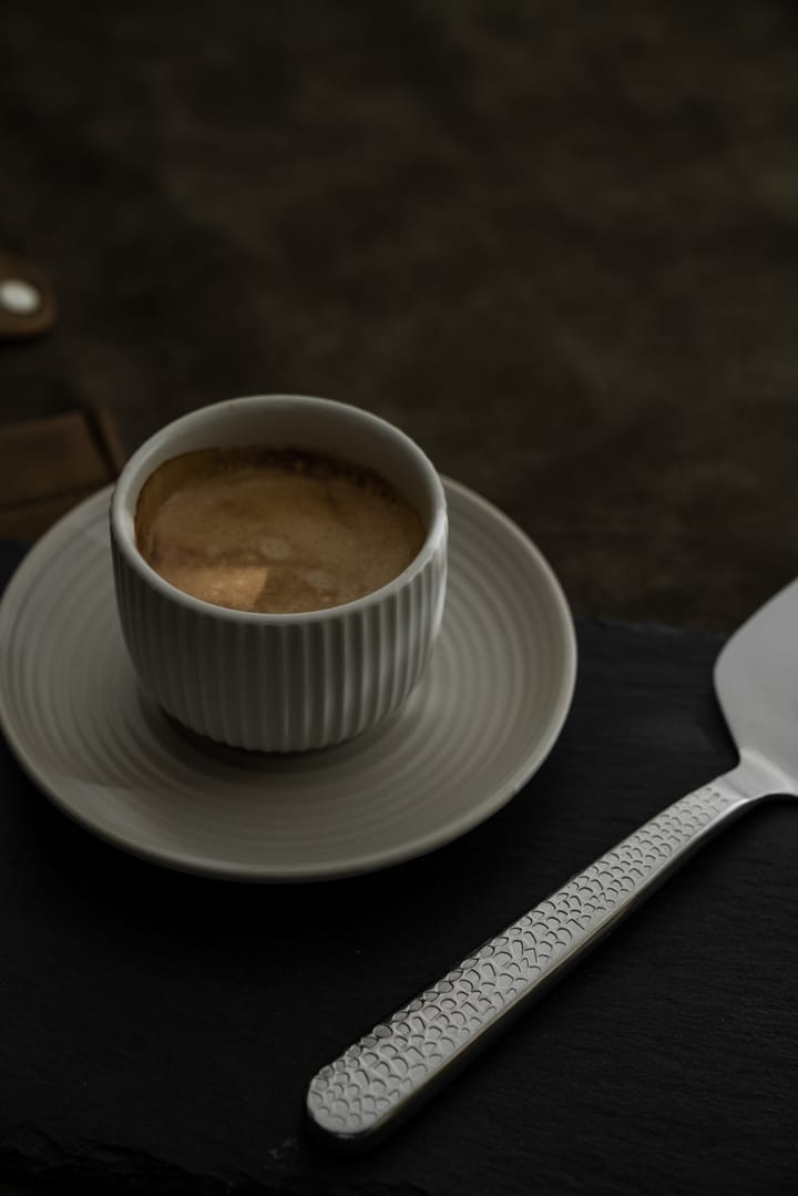 Filiżanka do espresso ze spodkiem Duga 4 szt., Biały, piaskowoszary, antracytowy, czarny Vargen & Thor