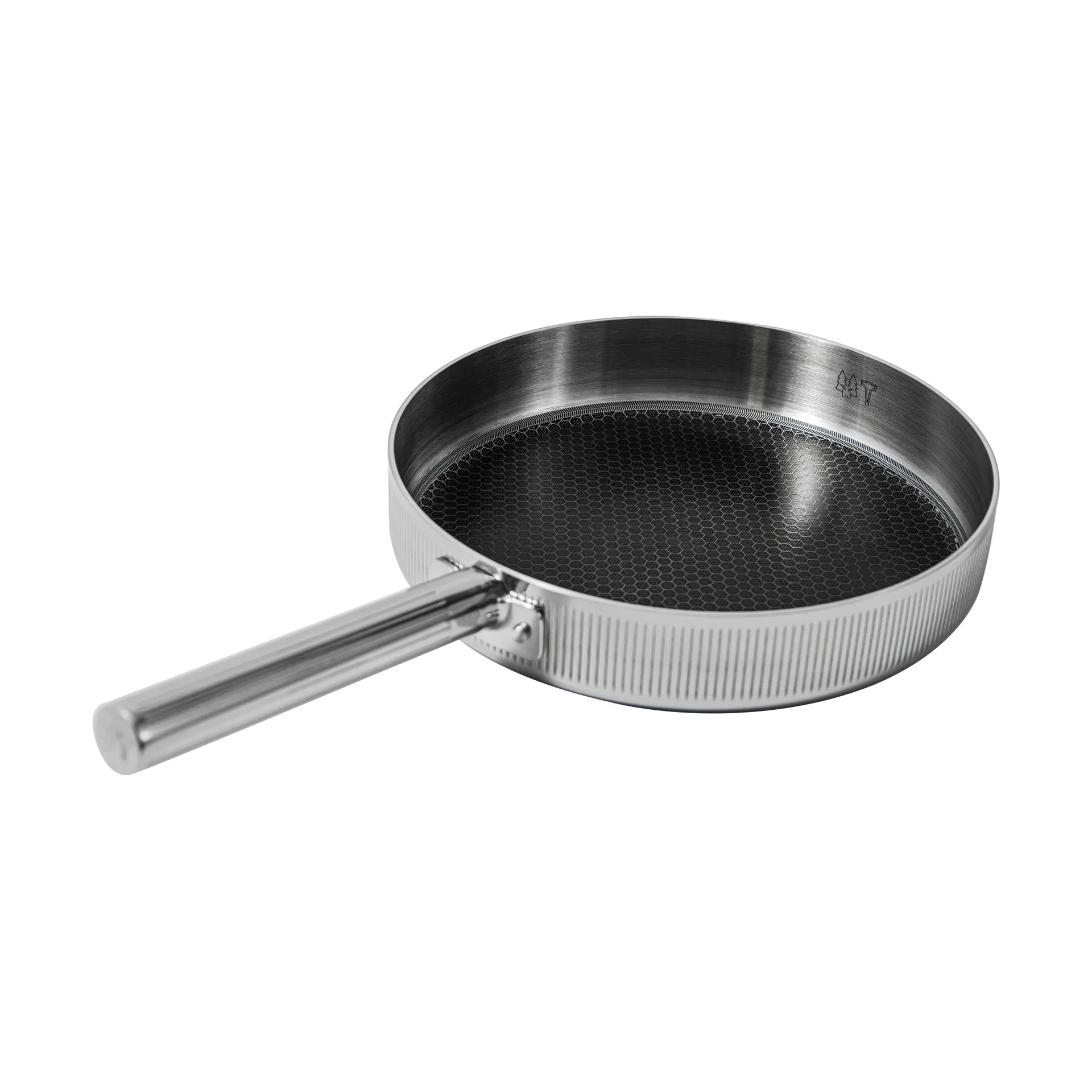 Glima patelnia typu saute, Stal nierdzewna, Ø28 cm Vargen & Thor