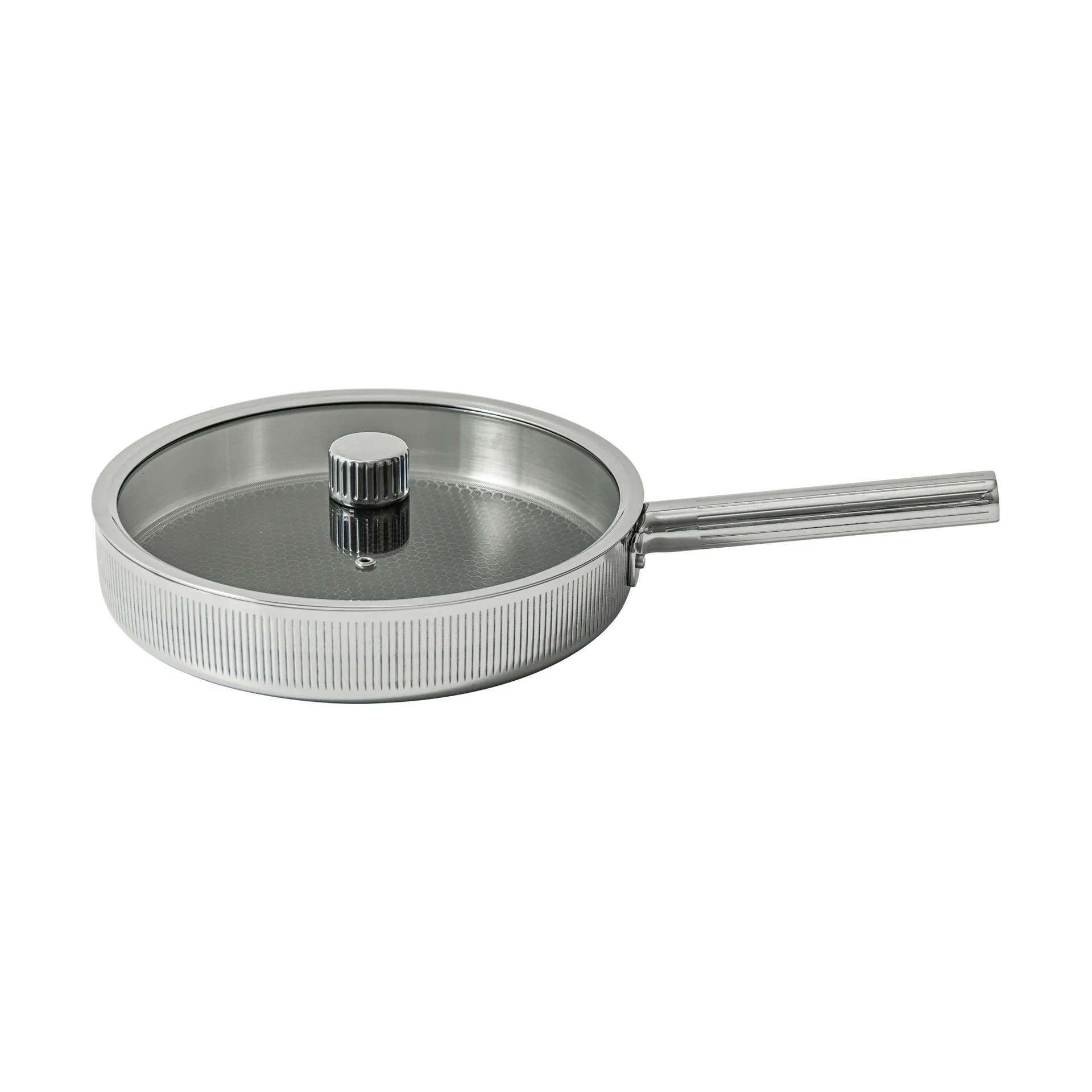 Glima patelnia typu saute, Stal nierdzewna, Ø28 cm Vargen & Thor