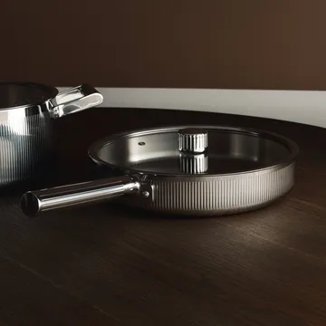 Glima patelnia typu saute - Stal nierdzewna, Ø28 cm - Vargen & Thor