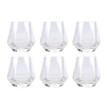 Hexa szklanki 300 ml, 6‑pak - Przezroczysty - Vargen & Thor
