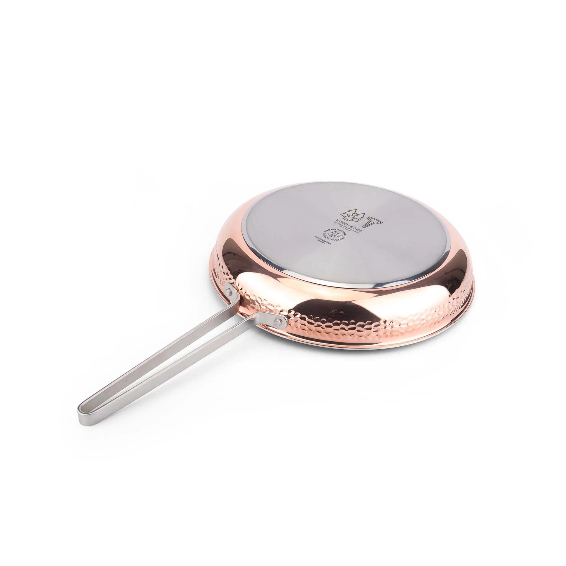 Mjölner patelnia młotkowana z miedzi, Model Yb, Ø28 cm Vargen & Thor