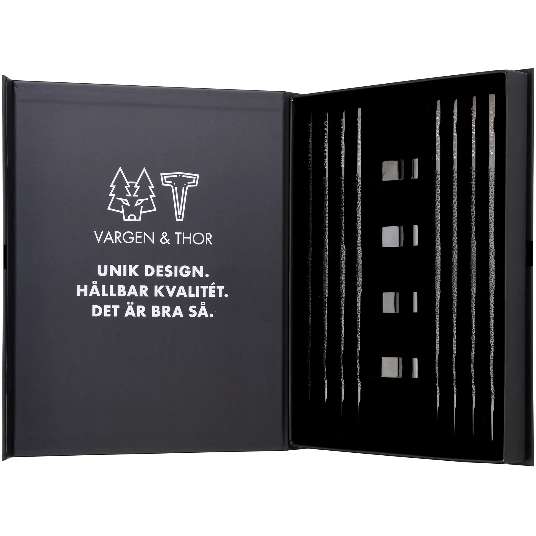 Pałeczki Kito 4-pak, Czarny Vargen & Thor