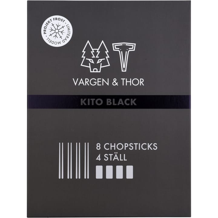 Pałeczki Kito 4-pak - Czarny - Vargen & Thor