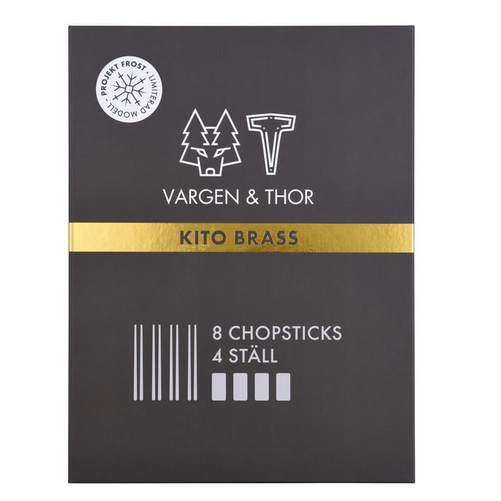 Pałeczki Kito 4-pak, Mosiądz Vargen & Thor