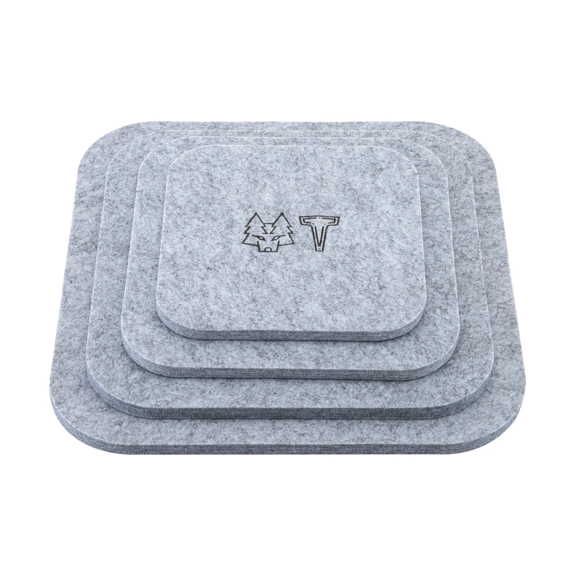 Podkładki pod garnek ULT 4-pak, Popielaty Vargen & Thor