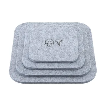 Podkładki pod garnek ULT 4-pak - Popielaty - Vargen & Thor