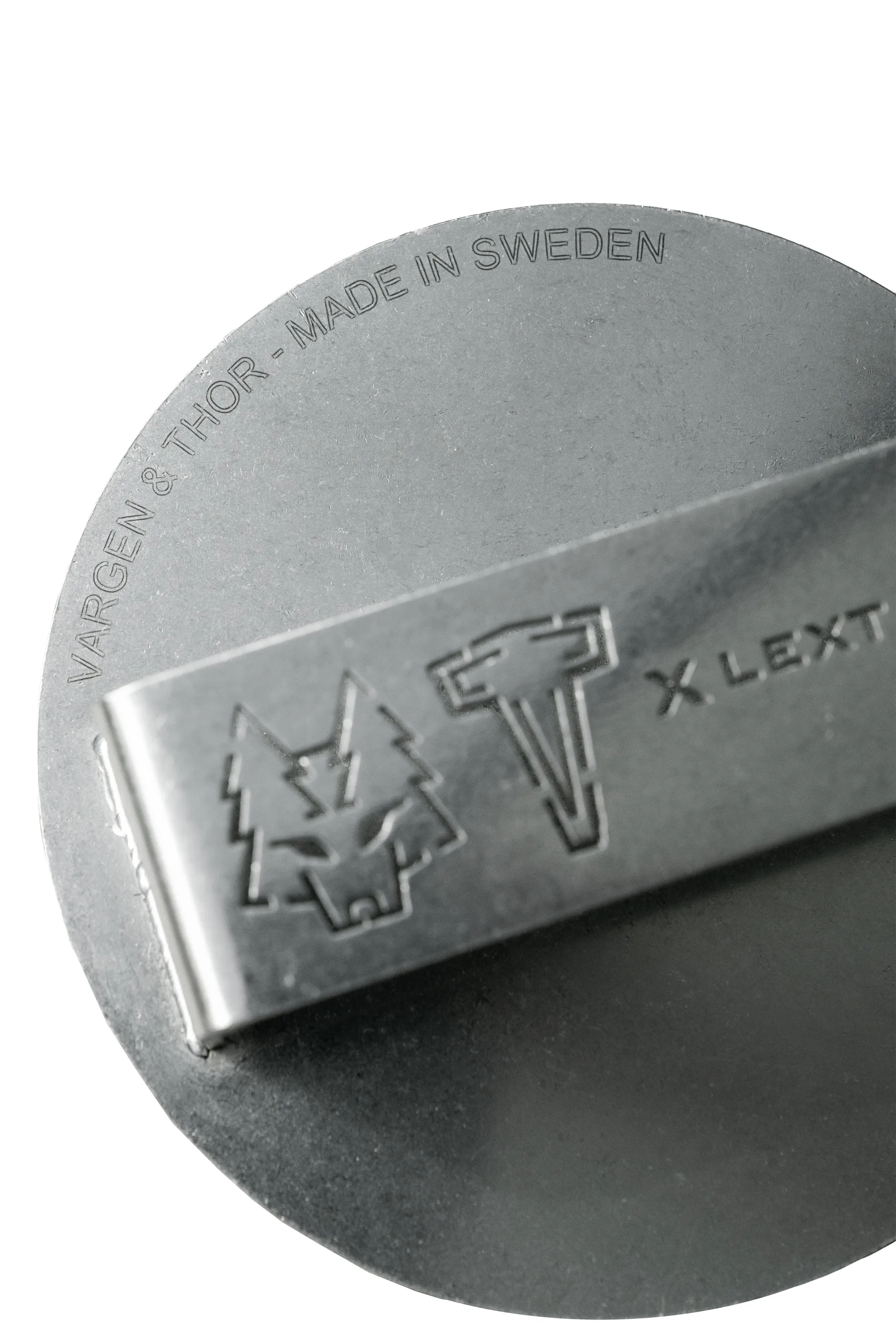 Prasa do burgerów GLÖD 14 cm, Szczotkowana stal Vargen & Thor