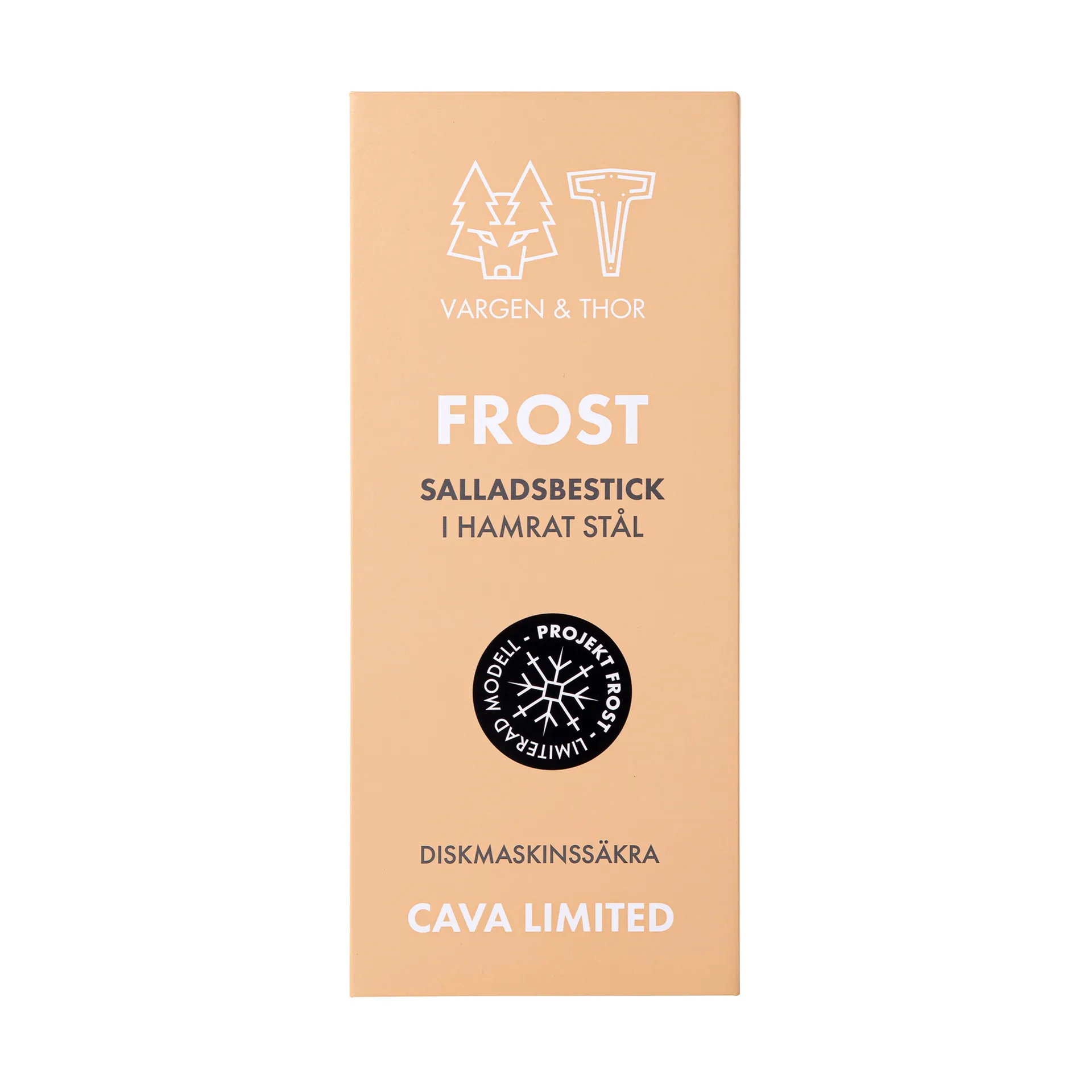 Sztućce do sałat Frost, Cava Vargen & Thor