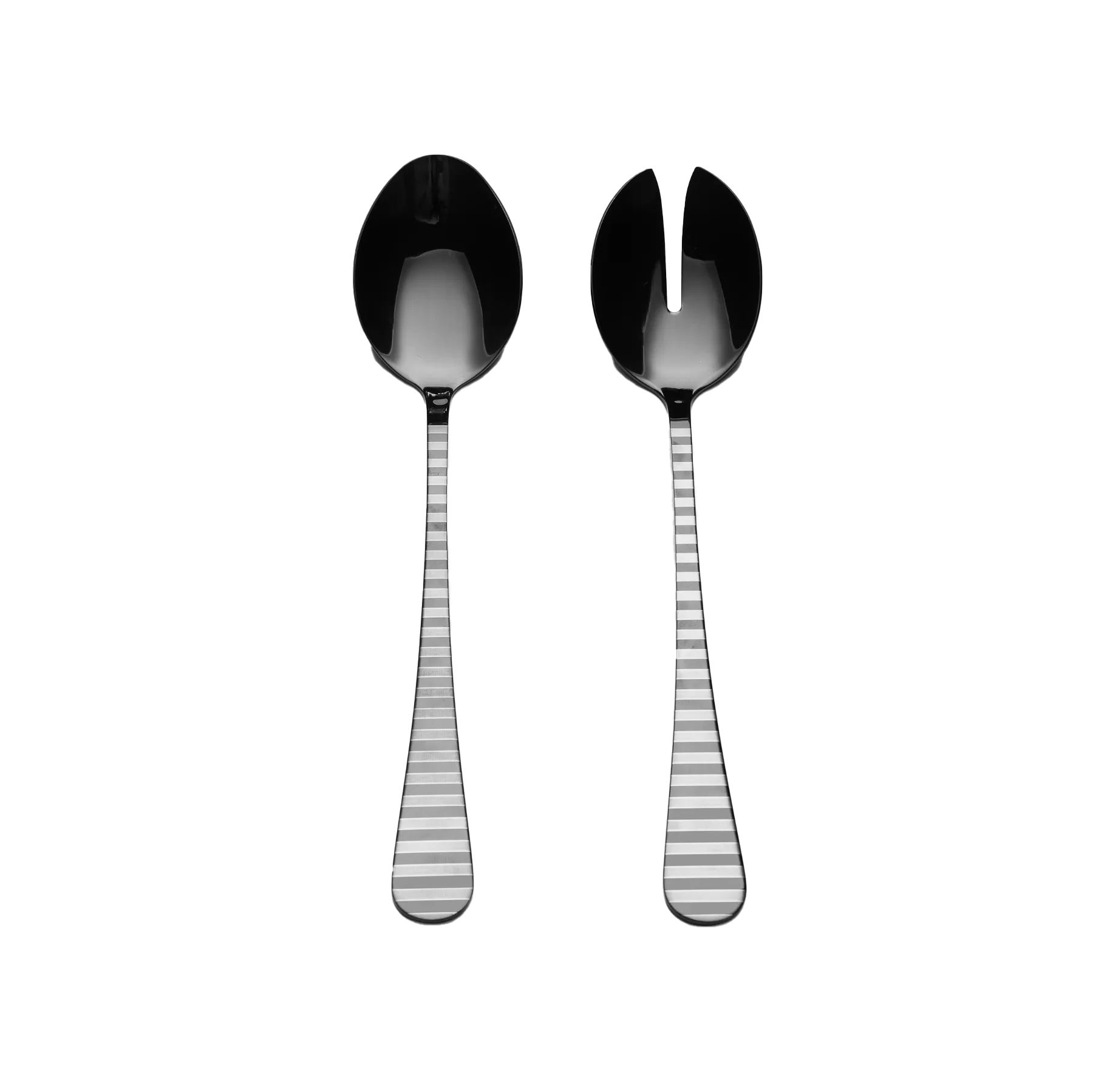 Sztućce do sałatek Zebra 2 szt., Wzór zebry Vargen & Thor