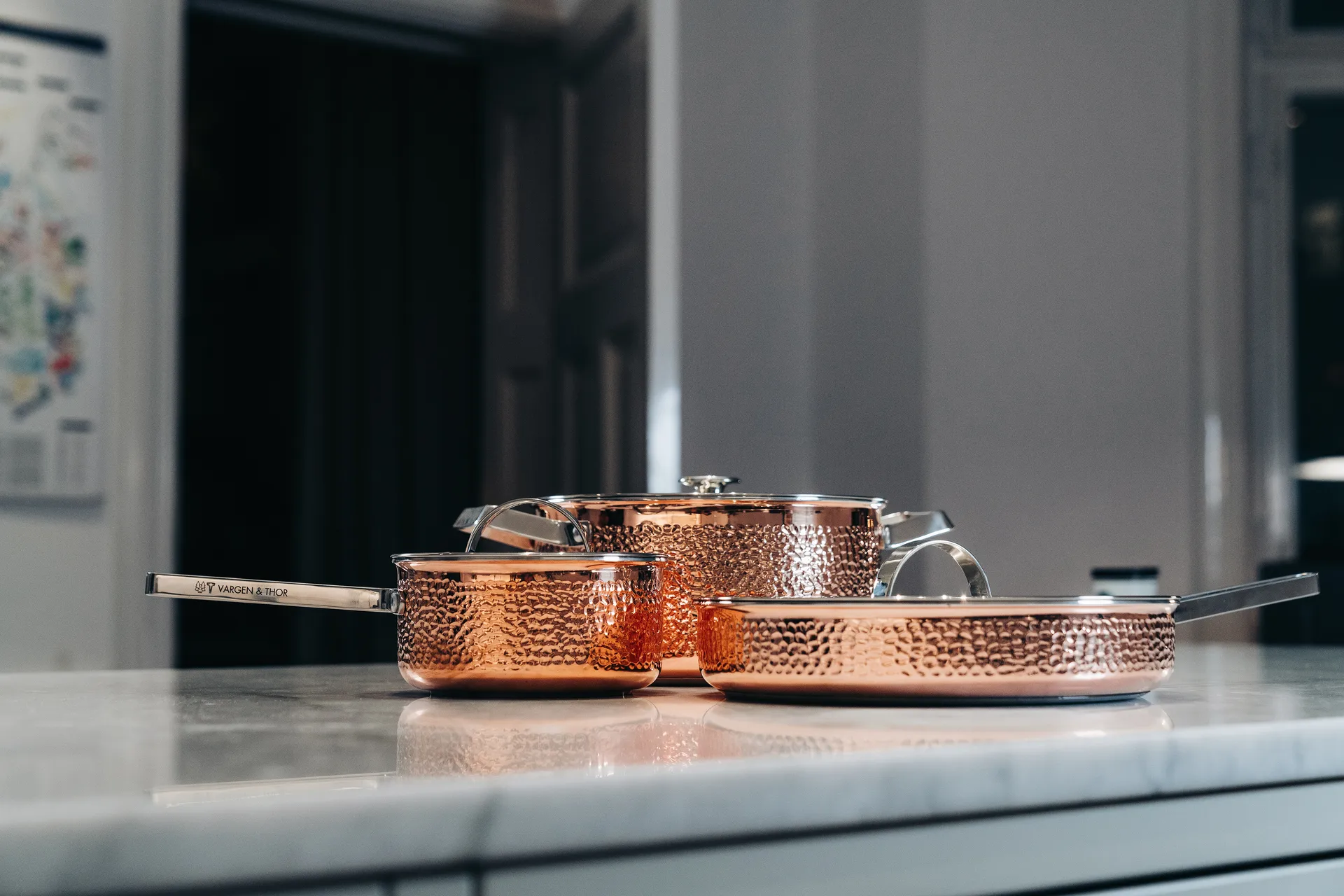 Zestaw garnków Vargen & Thor Mjölner, 3 części Vargen & Thor